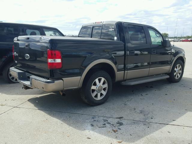 1FTPW12535KB65855 - 2005 FORD F150 SUPER TWO TONE photo 4