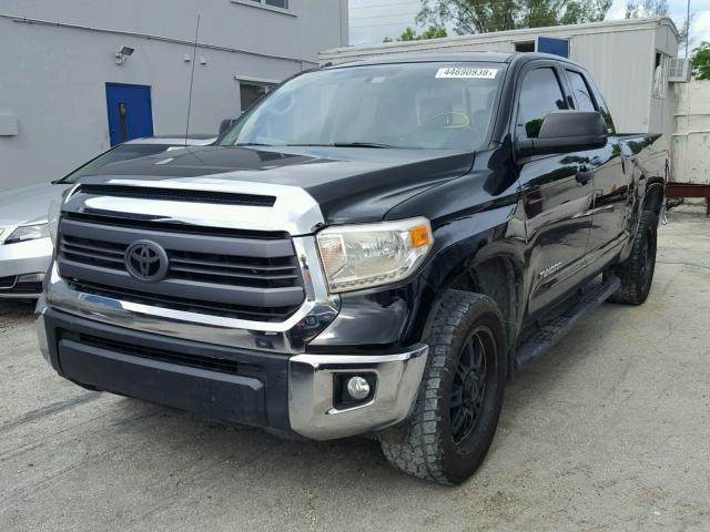 5TFRM5F16EX075664 - 2014 TOYOTA TUNDRA DOU BLACK photo 2