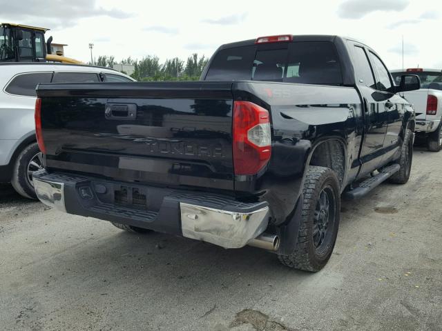 5TFRM5F16EX075664 - 2014 TOYOTA TUNDRA DOU BLACK photo 4