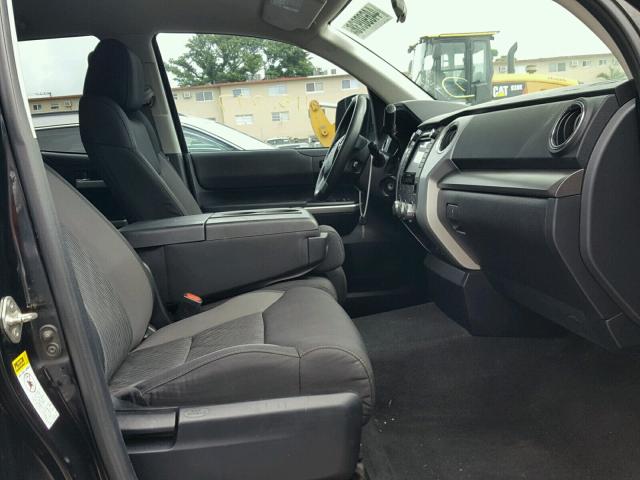 5TFRM5F16EX075664 - 2014 TOYOTA TUNDRA DOU BLACK photo 5