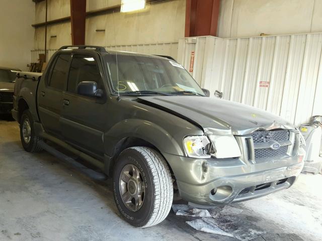 1FMZU67K24UA03840 - 2004 FORD EXPLORER S GREEN photo 1