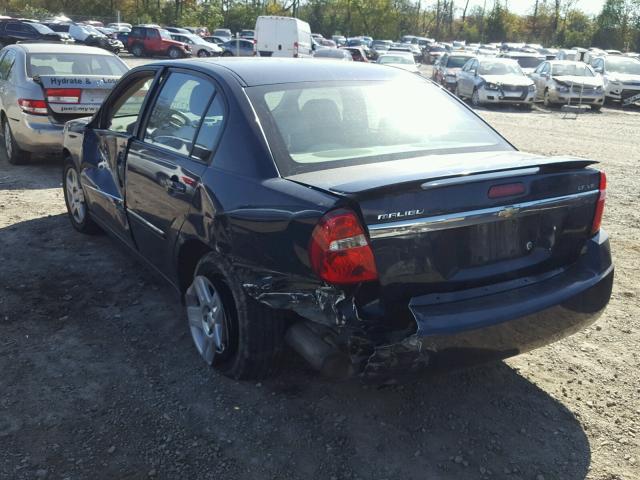 1G1ZT53826F143057 - 2006 CHEVROLET MALIBU LT BLUE photo 3