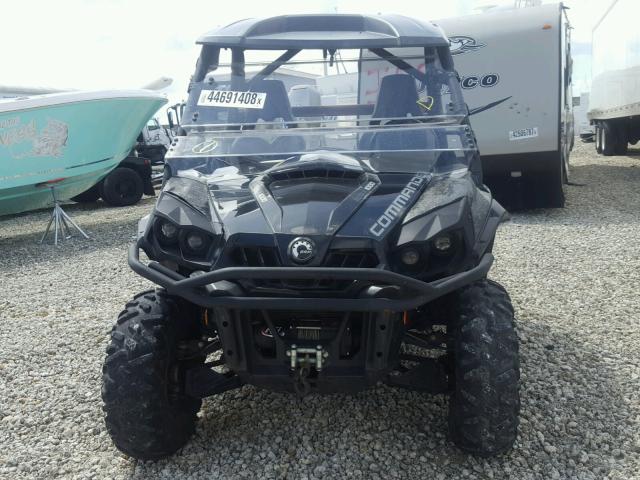 3JBKXUP16DJ000344 - 2013 CAN-AM COMMANDER BLACK photo 9