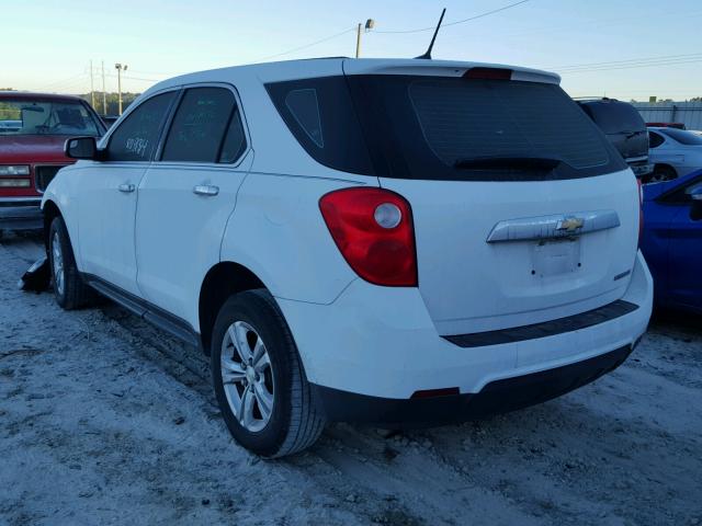 2GNALBEKXD1186178 - 2013 CHEVROLET EQUINOX WHITE photo 3