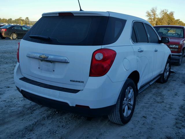 2GNALBEKXD1186178 - 2013 CHEVROLET EQUINOX WHITE photo 4