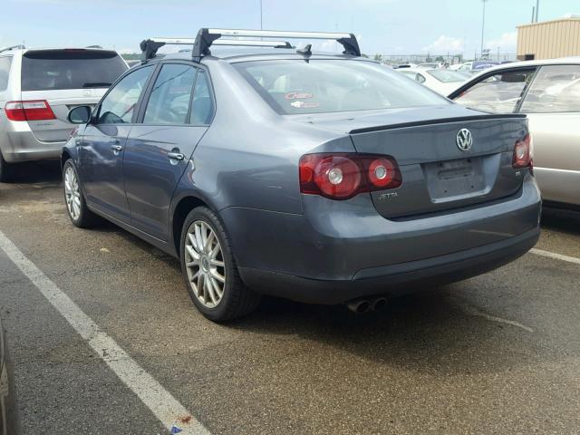 3VWRA71K68M190390 - 2008 VOLKSWAGEN JETTA WOLF GRAY photo 3