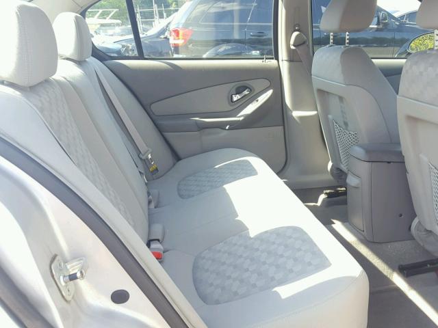 1G1ZT52804F136378 - 2004 CHEVROLET MALIBU LS Gümüş foto 6