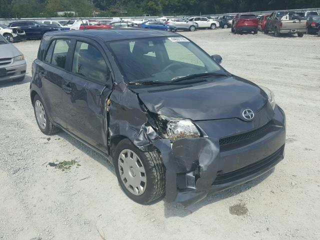 JTKKU4B45C1028565 - 2012 TOYOTA SCION XD GRAY photo 1