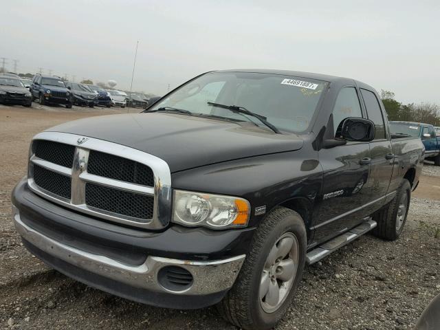 1D7HA18DX4S575266 - 2004 DODGE RAM 1500 BLACK photo 2