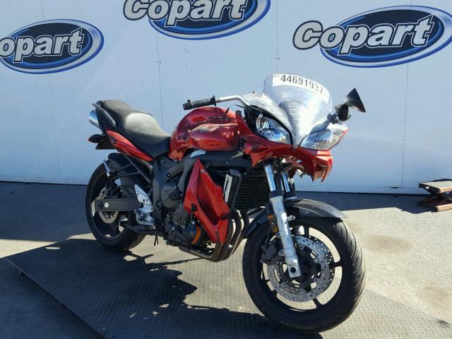 JYARJ08EX6A007461 - 2006 YAMAHA FZ6 S RED photo 1