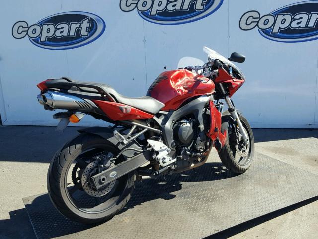 JYARJ08EX6A007461 - 2006 YAMAHA FZ6 S RED photo 4