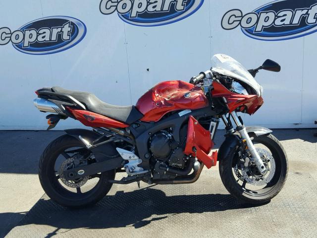 JYARJ08EX6A007461 - 2006 YAMAHA FZ6 S RED photo 9