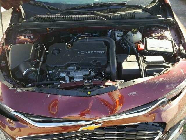 1G1ZB5ST9GF312503 - 2016 CHEVROLET MALIBU LS MAROON photo 7