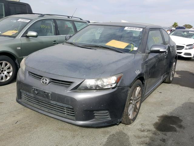 JTKJF5C76B3008588 - 2011 TOYOTA SCION TC 灰色 照片 2