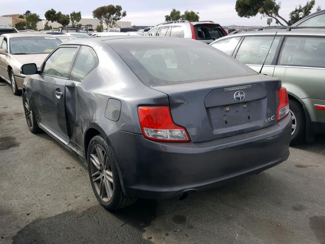 JTKJF5C76B3008588 - 2011 TOYOTA SCION TC 灰色 照片 3