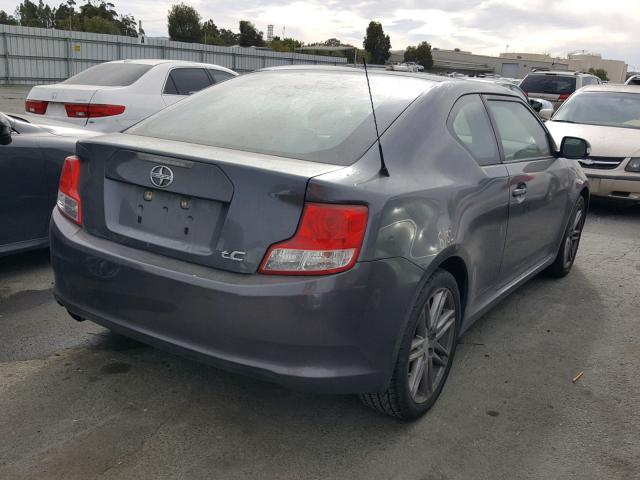JTKJF5C76B3008588 - 2011 TOYOTA SCION TC 灰色 照片 4