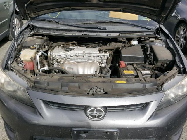 JTKJF5C76B3008588 - 2011 TOYOTA SCION TC 灰色 照片 7
