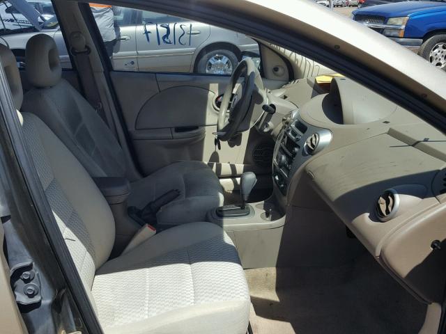 1G8AJ55F07Z149701 - 2007 SATURN ION LEVEL GOLD photo 5