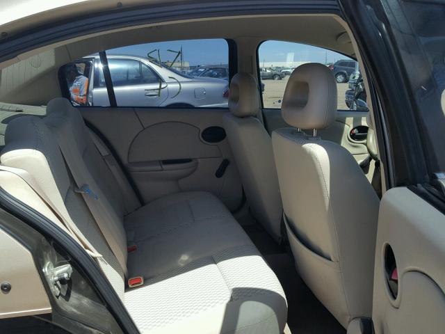 1G8AJ55F07Z149701 - 2007 SATURN ION LEVEL GOLD photo 6