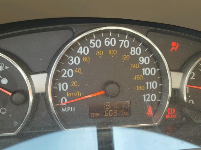 1G8AJ55F07Z149701 - 2007 SATURN ION LEVEL GOLD photo 8