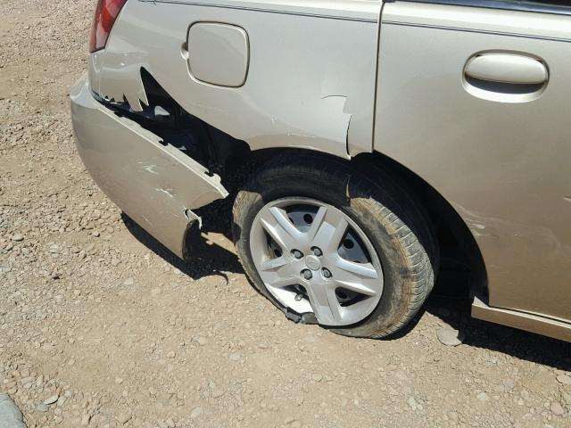 1G8AJ55F07Z149701 - 2007 SATURN ION LEVEL GOLD photo 9