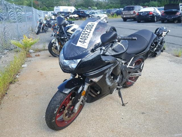 JKAEXEA158A042847 - 2008 KAWASAKI EX650 A Qara foto 2