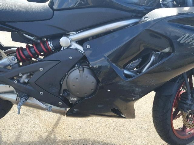 JKAEXEA158A042847 - 2008 KAWASAKI EX650 A Qara foto 7