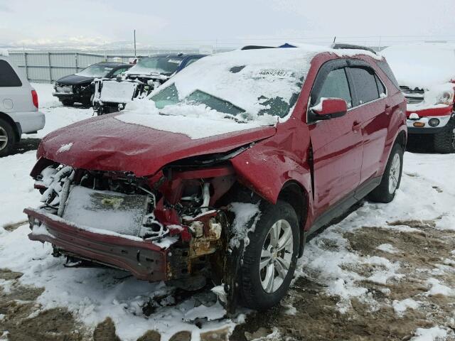 1GNFLFEK9FZ113116 - 2015 CHEVROLET EQUINOX RED photo 2