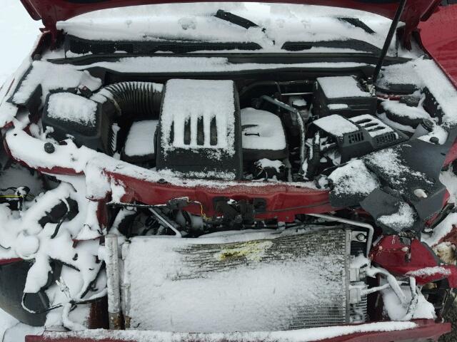 1GNFLFEK9FZ113116 - 2015 CHEVROLET EQUINOX RED photo 7