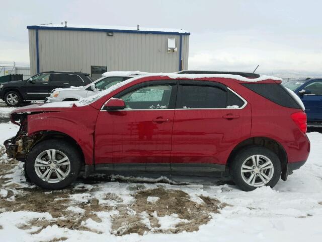 1GNFLFEK9FZ113116 - 2015 CHEVROLET EQUINOX RED photo 9