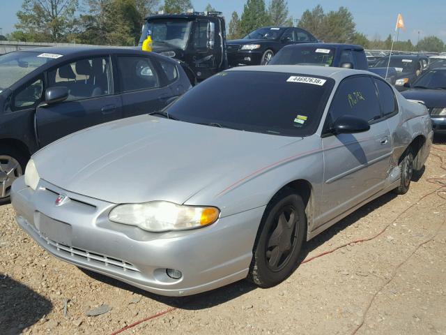 2G1WX12K939294298 - 2003 CHEVROLET MONTE CARL ვერცხლისფერი ფოტო 2