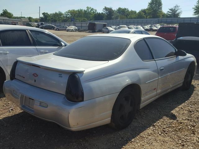2G1WX12K939294298 - 2003 CHEVROLET MONTE CARL ვერცხლისფერი ფოტო 4