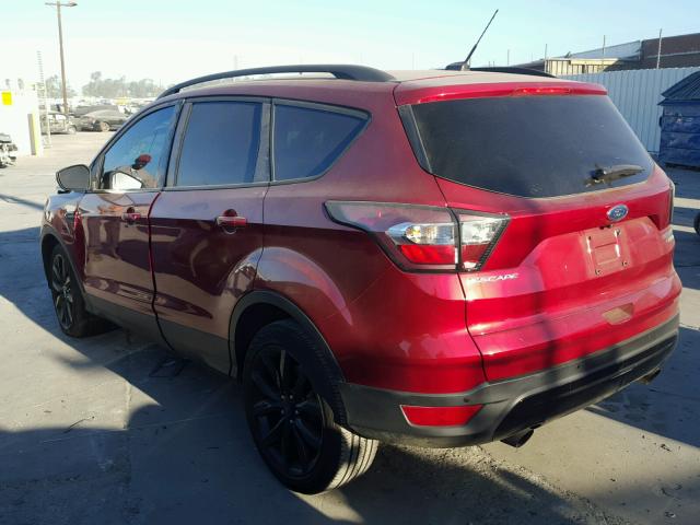 1FMCU0J96HUA94724 - 2017 FORD ESCAPE TIT RED photo 3