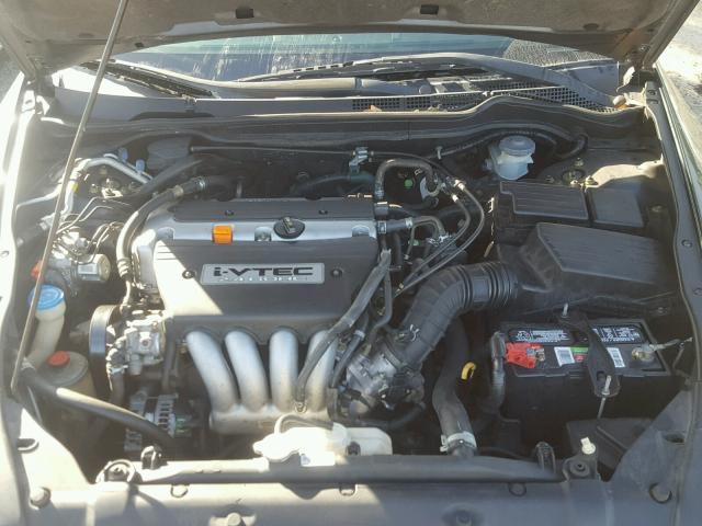 1HGCM72294A020726 - 2004 HONDA ACCORD LX GRAY photo 7