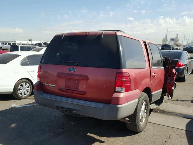 1FMRU15W83LA65126 - 2003 FORD EXPEDITION RED photo 4