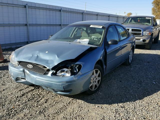 1FAFP53U27A113900 - 2007 FORD TAURUS SE BLUE photo 2