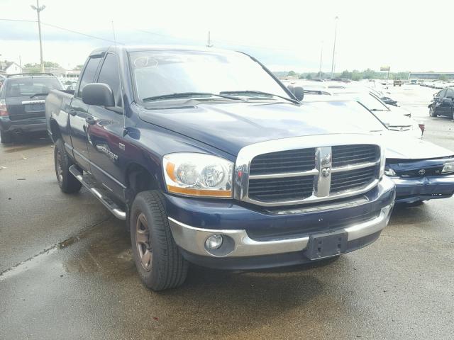 1D7KS28D86J143728 - 2006 DODGE RAM 2500 S BLUE photo 1