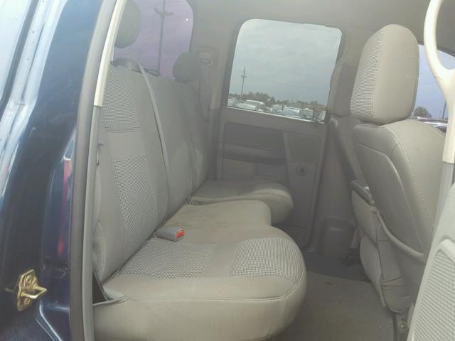 1D7KS28D86J143728 - 2006 DODGE RAM 2500 S BLUE photo 6
