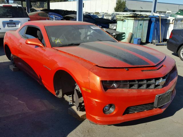 2G1FS1EW3B9186514 - 2011 CHEVROLET CAMARO SS ORANGE photo 1