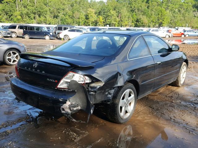 19UYA42651A025286 - 2001 ACURA 3.2CL TYPE BLACK photo 4