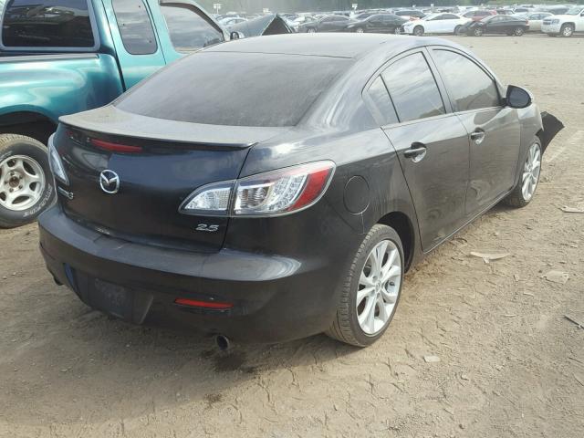 JM1BL1S52A1146426 - 2010 MAZDA MAZDA3S BLACK photo 4