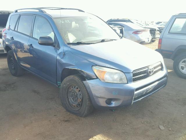 JTMBD33V386067545 - 2008 TOYOTA RAV4 BLUE photo 1