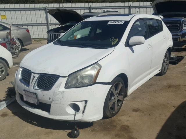 5Y2SR67039Z460950 - 2009 PONTIAC VIBE GT WHITE photo 2