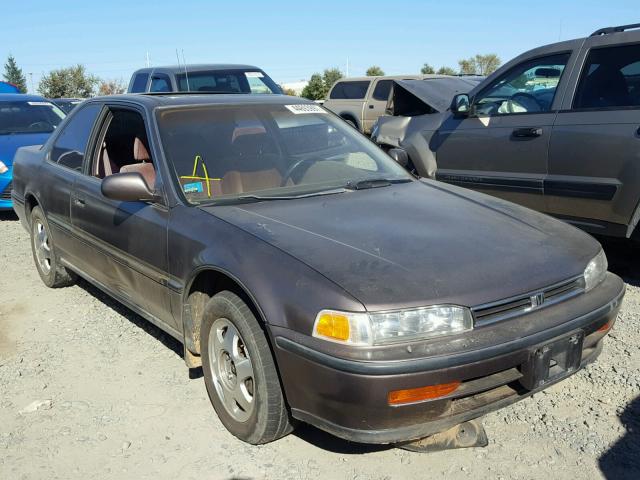 1HGCB7273NA055121 - 1992 HONDA ACCORD EX BROWN photo 1