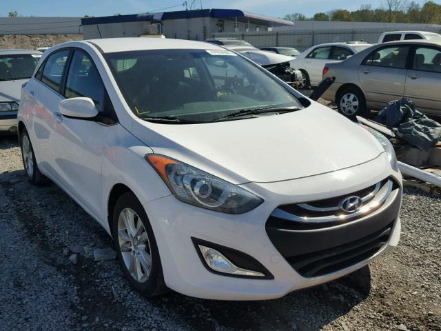 KMHD35LH4EU166198 - 2014 HYUNDAI ELANTRA GT WHITE photo 1