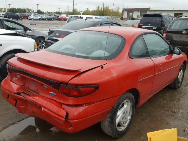 3FAKP1131XR145048 - 1999 FORD ESCORT ZX2 RED photo 4