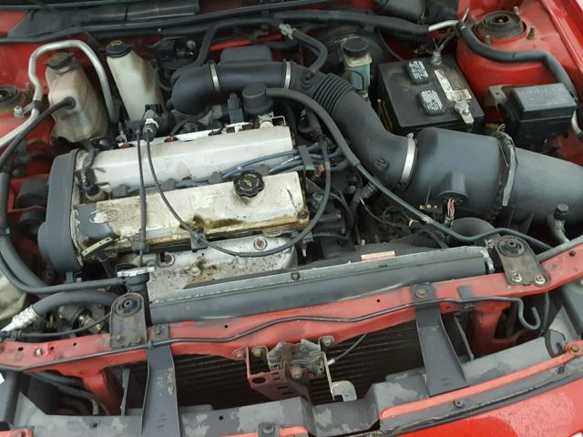 3FAKP1131XR145048 - 1999 FORD ESCORT ZX2 RED photo 7