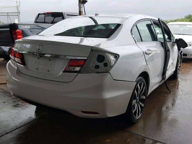 19XFB2F98FE205152 - 2015 HONDA CIVIC EXL 白色 照片 4