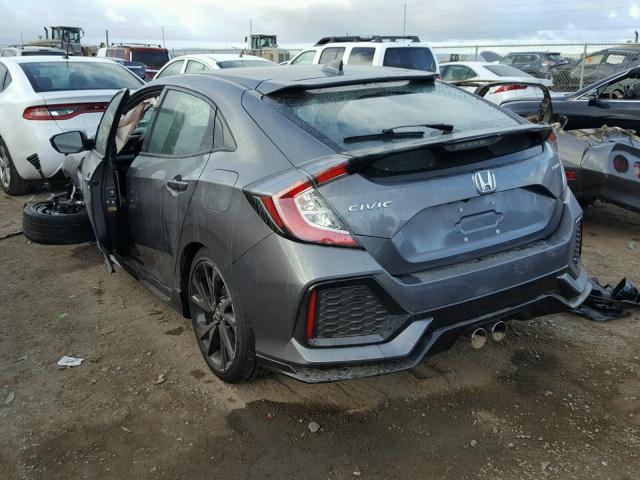 SHHFK7H48HU428222 - 2017 HONDA CIVIC SPOR CHARCOAL photo 3