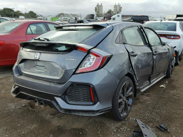 SHHFK7H48HU428222 - 2017 HONDA CIVIC SPOR CHARCOAL photo 4